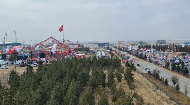Erzurum'da miting alanları ve gösteri yerleri