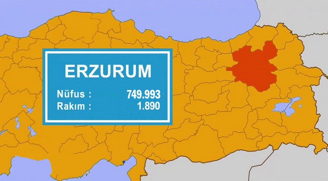 Erzurum'da nüfus azalmaya devam...