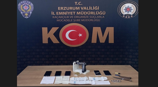 Pasinler'deki tefeciler kafese girdi