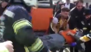 Kongre caddesinde zincirleme kaza; 14 yaralı