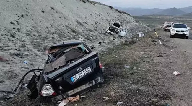 Erzurum-Artvin yolunda kaza; 1 ölü, 6 yaralı