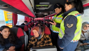 Erzurum'da Jandarma trafik kontrollerini artırdı