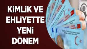 Hem ehliyet hem kimlik kartı taşımanıza gerek yok