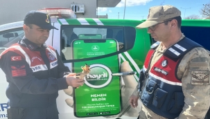 Jandarmadan kerkenez ve ibibik kuşlarına ilgi