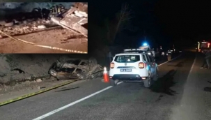 Narman'da trafik kazası; 3 ölü, 2 yaralı