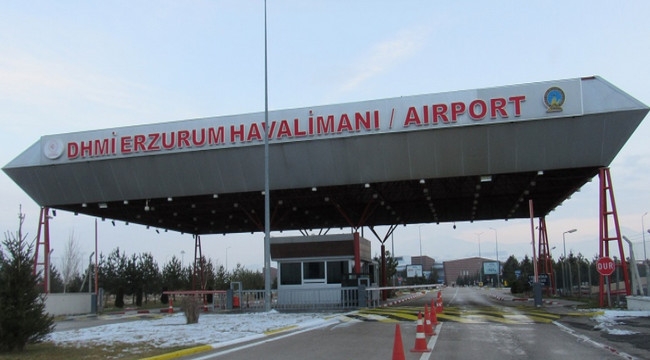 Erzurum Havalimanı'nda 90 bin 115 yolcuya hizmet verildi