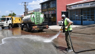Yakutiye'de bayram temizliği