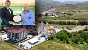 Hayırsever iş insanı Ethem Zengin'den memleketi Pazaryolu'na Cami