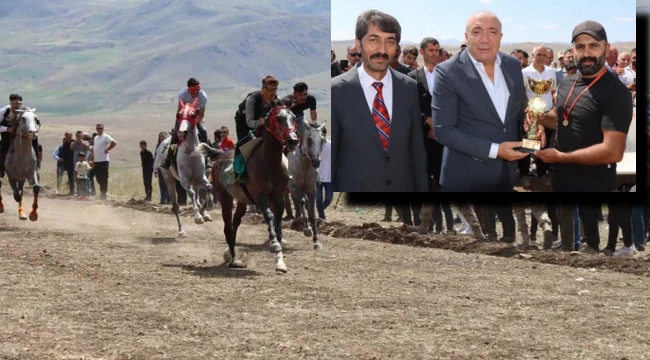 Çat'ta at yarışı