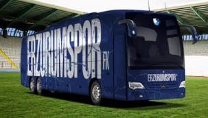 Erzurumspor'a 2 yeni tasarımlı otobüs