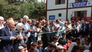 Hüseyin Altın Bilgievi törenle açıldı