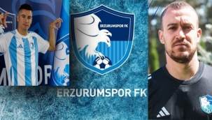Roshi ve Tasev Erzurumspor'da