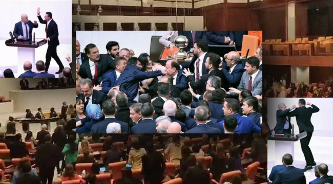 TBMM'de Yumruklar Konuştu...
