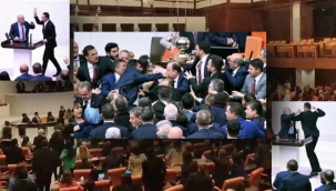 TBMM'de Yumruklar Konuştu...