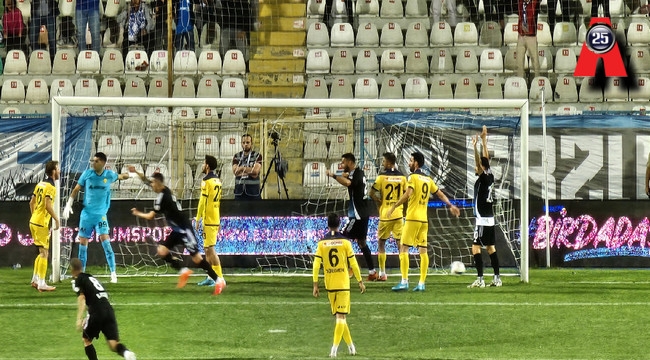Yumlu'nun kafasıyla 3 puan geldi