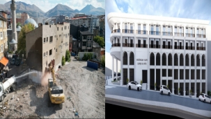 Erzincankapı'ya kepçe girdi