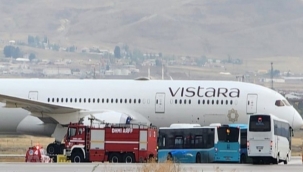 Erzurum Hava limanında hareketli saatler