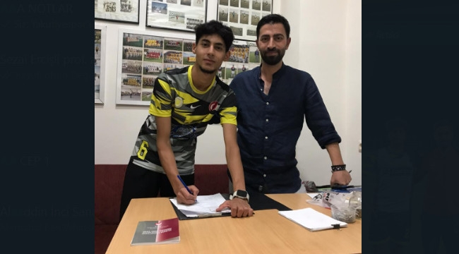 Muhammetcan Aras Erzurum amatör ligine "merhaba" dedi