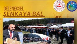 Şenkaya BAL FESTİVALİ ile şenlendi