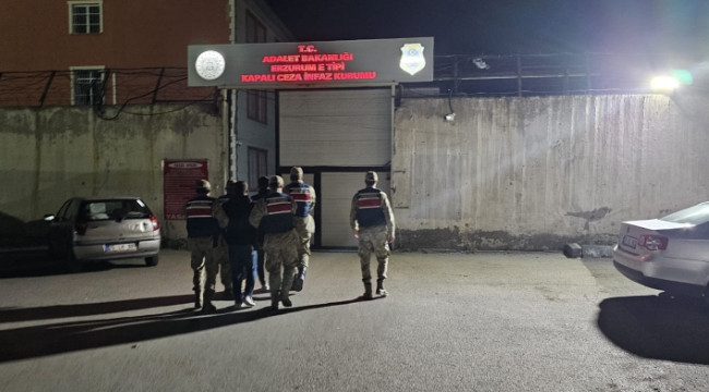 Erzurum'da düzensiz göçmen operasyonu