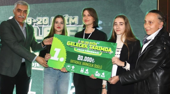 Gelecek Tarımda Proje Festivali'nde ödüller sahiplerini buldu