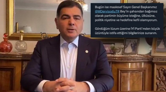 Naci Cinisli de istifa etti