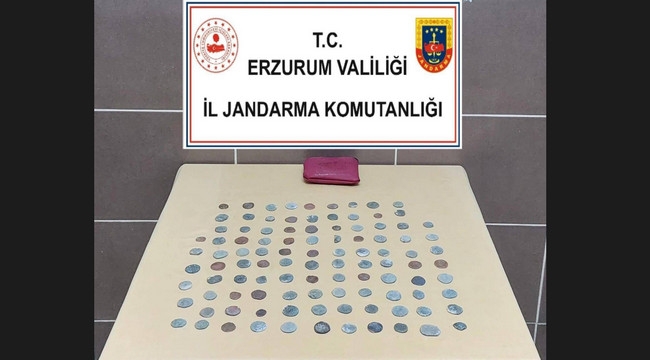 Aşkale'de tarihi eser kaçakçılığı
