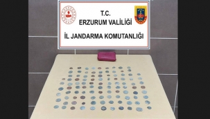 Aşkale'de tarihi eser kaçakçılığı