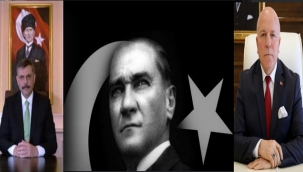Atatürk'ü anma mesajları