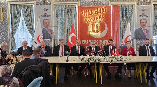 Destici: "Türkiye'de kürt meselesi yoktur terör meselesi vardır; ekonomik sorun birinci sırada"