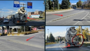 Erzurum'da beton mikserlerinin tedbirsizliği önlenemiyor