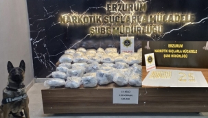 Erzurum'da uyuşturucu mücadelesi