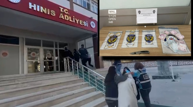Hınıs'ta sahte altın operasyonu