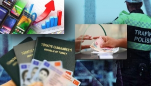 İşte yeni yılın vergi, harç ve trafik cezaları