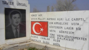 MHP Iğdır eski il başkanı Yaver Ünsal'ın vefatının 27'inci yıl dönümü...
