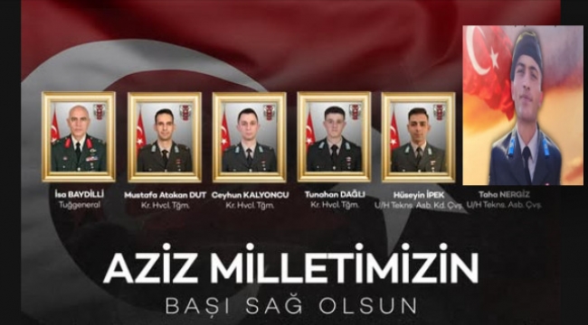 Erzurum'a şehit ateşi...