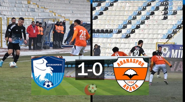 Erzurumspor FK 1 - AdanasporA.Ş. 0