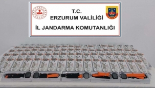 Horasan'da akıllı kaçak saatler...