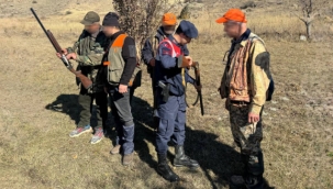 Kara avcılığı kanuna muhalefetten...