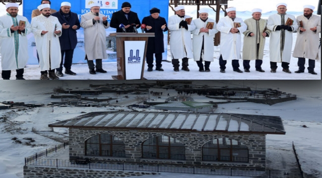 Pir Ali Baba Türbesi düzenlenen törenle açıldı