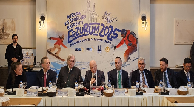 "2025 yılı Avrupa Kış Sporları Başkenti Erzurum"