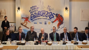 "2025 yılı Avrupa Kış Sporları Başkenti Erzurum" 