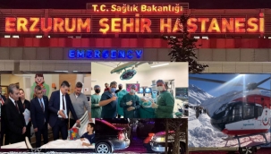 Erzurum Şehir Hastanesi'ne günlük sirkülasyon 30 bin aştı...