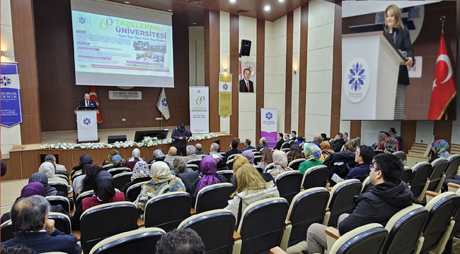 ETÜ'de "60+ Tazelenme Üniversitesi"