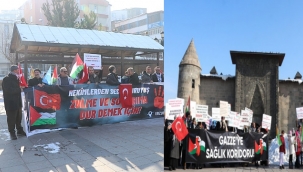 Gazze için Sessiz Yürüyüş devam