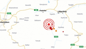 Gün içerisinde küçük çaplı 7 sarsıntı kaydedildi