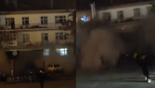 Konya'da bina çöktü; enkaz altında kalanlar var