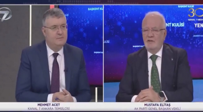 AK Partili Elitaş: "Asgari ücrete 10 bin TL zam yapsak herkes alışveriş yapar mal-fiyat dengesi bozulur"