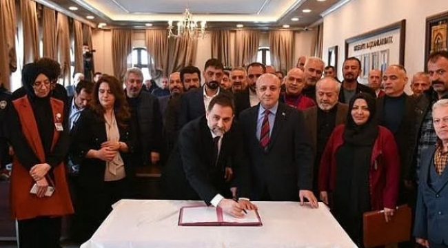 Yakutiye Belediyesi'nde toplu sözleşme