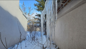 Zemheri soğukları buz kesti